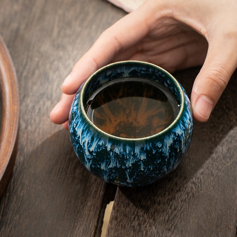 Mythical Pyrotechnic Dragon Tea Cup