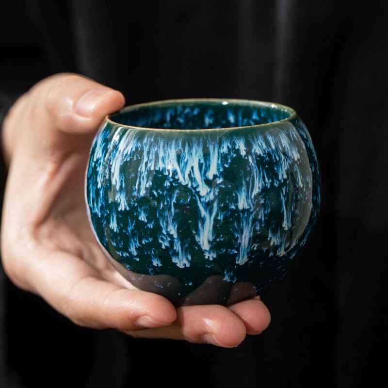 Mythical Pyrotechnic Dragon Tea Cup