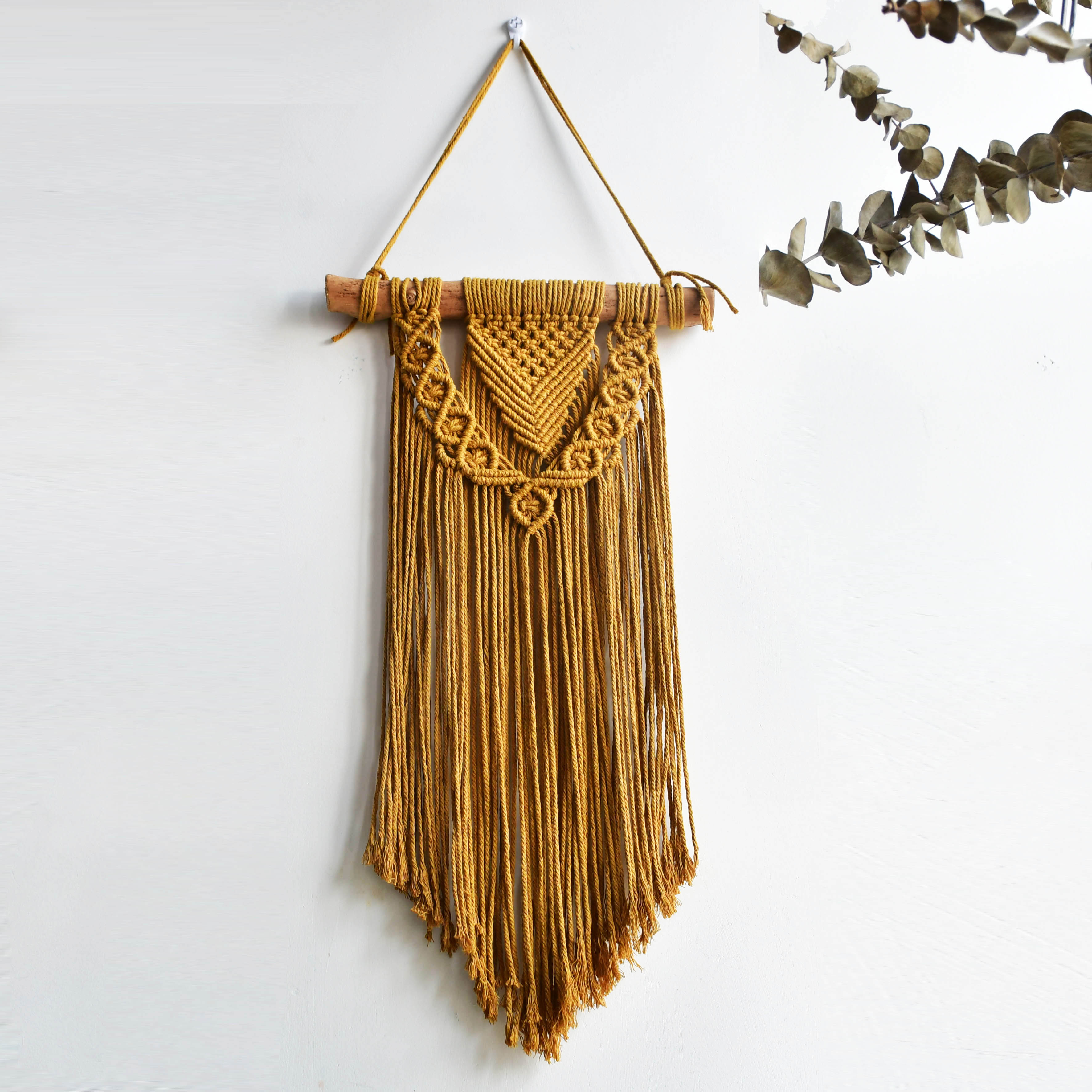 Bohemian Macrame Wall Decor – Project Yourself