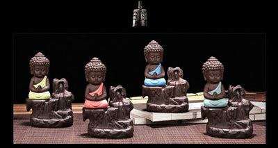 Buddha Backflow Incense Burner Incense Holder