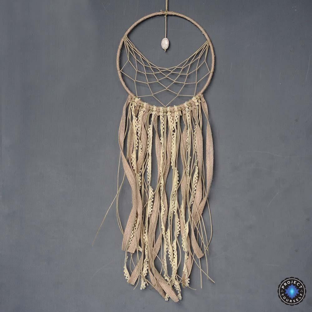 White Weave Dream Catcher