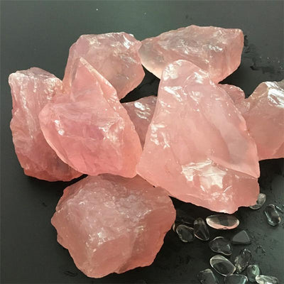 Natural Rose Quartz Essence Stone Crystals