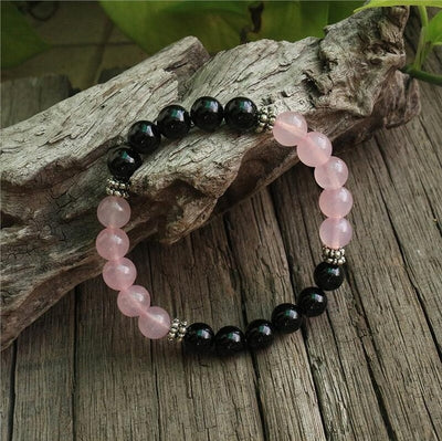 Inner Peace and Happiness Beaded Bracelet