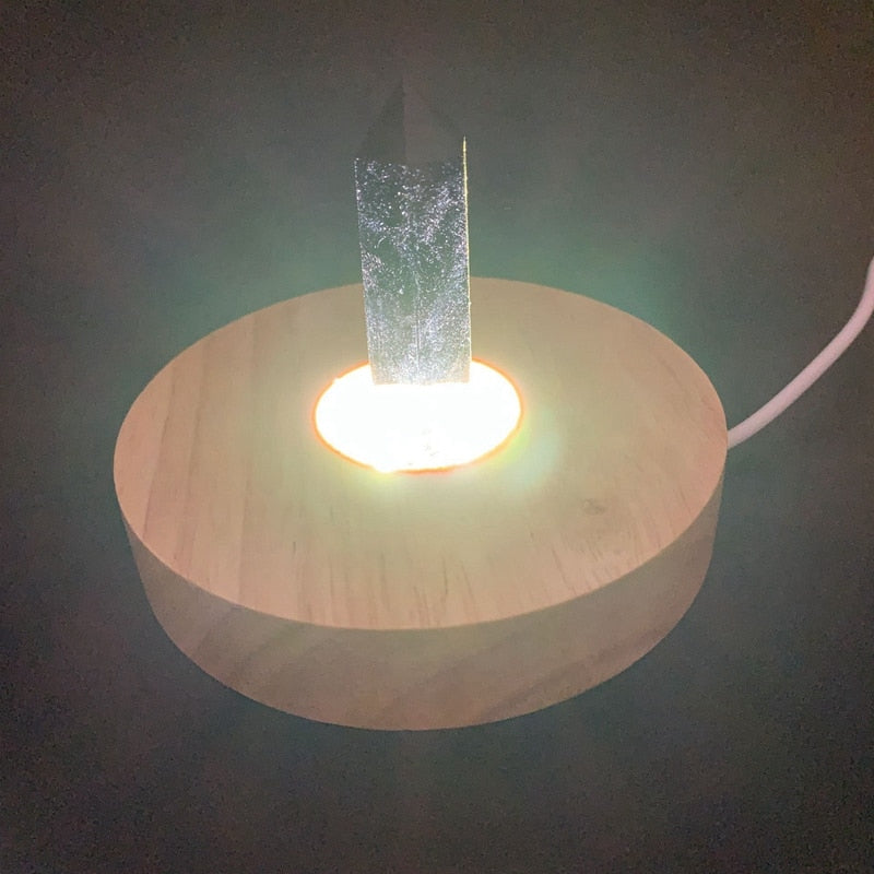 Natural Quartz Energy Generator Lamp