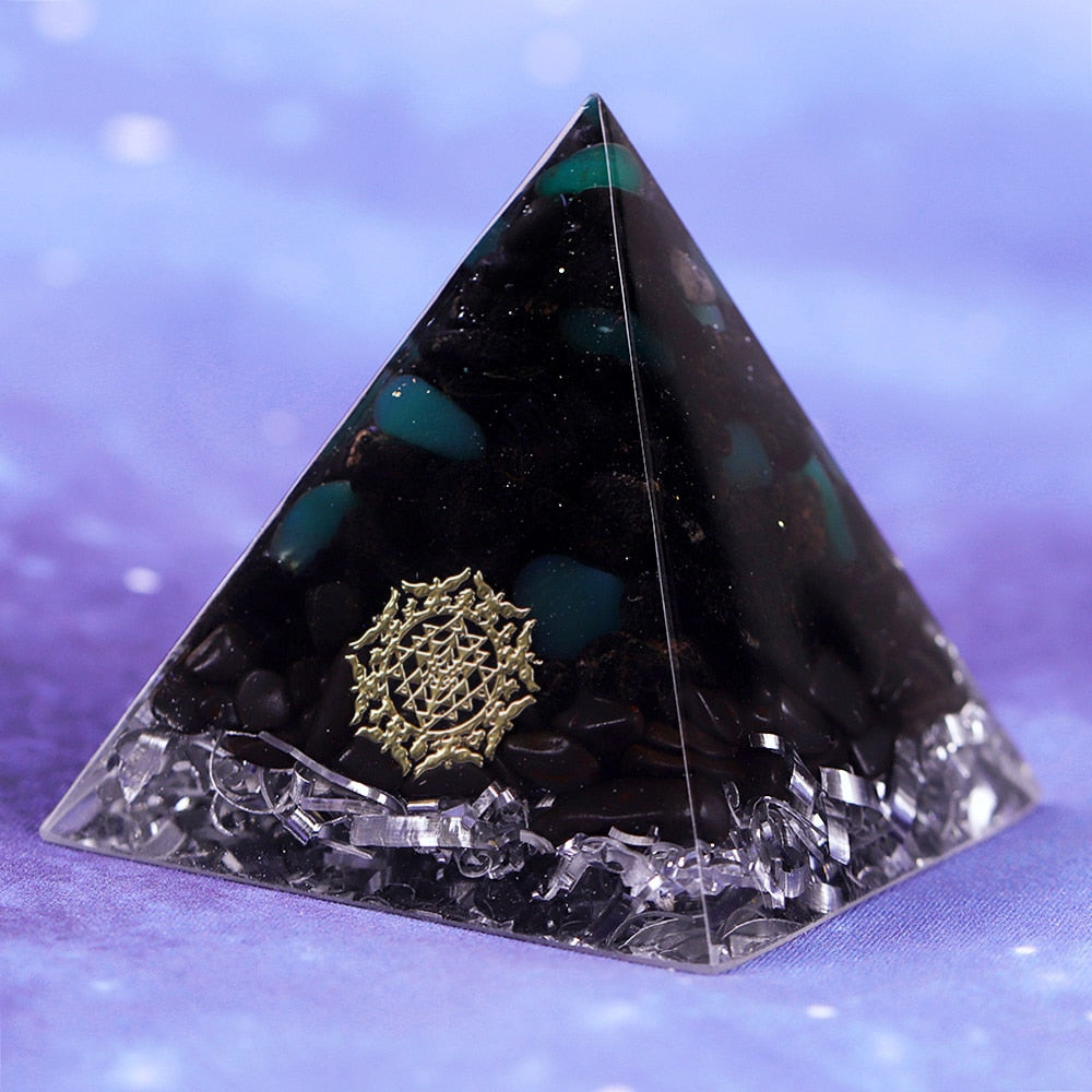 Crystal Protector Orgone Pyramid