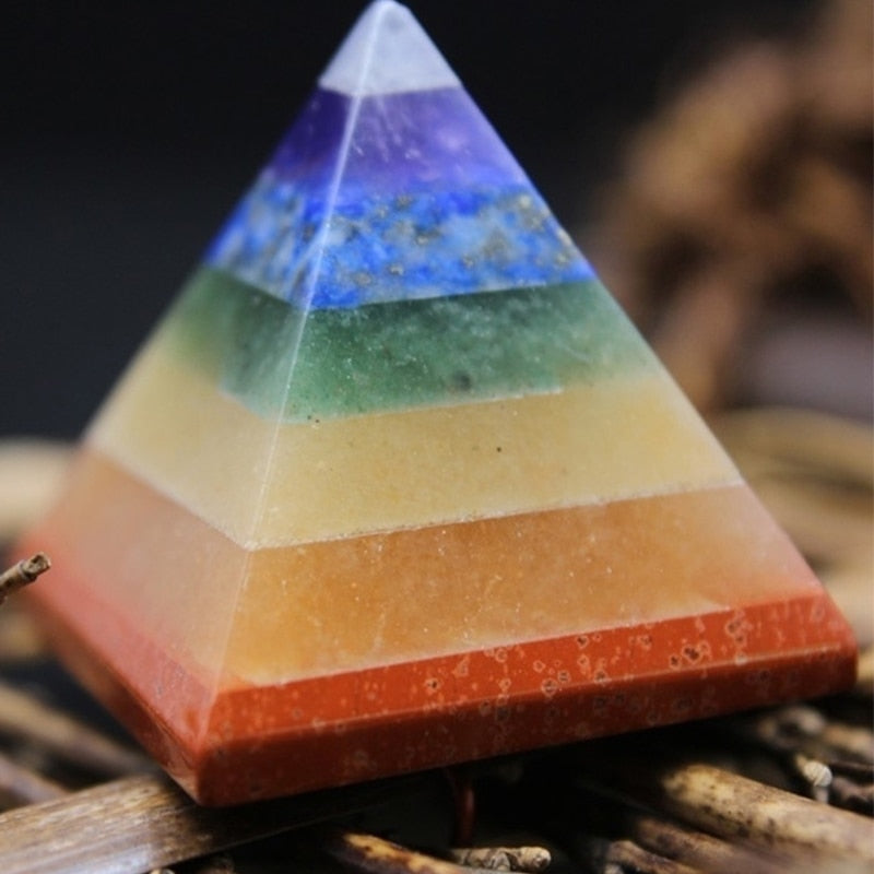 7 Chakra Rainbow Pyramid
