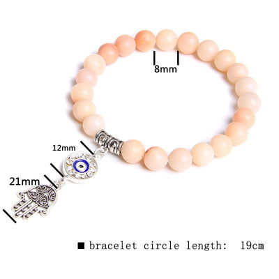 Hand of Fatima Strength and Protection Bracelet