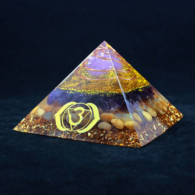 Love and Healing Orgonite Pyramid