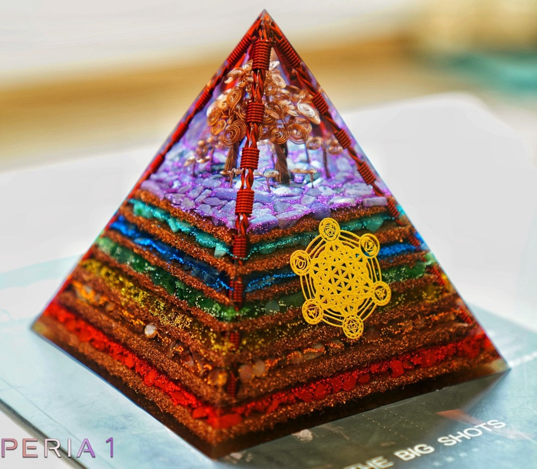 High-Frequency Seven Chakra Pyramid Generator – Project Yourself