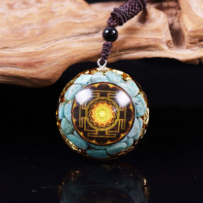 Amazonite Orgone Necklace