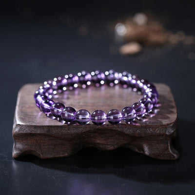 ROXY Natural Clear Amethyst Beads Bracelet Bracelet