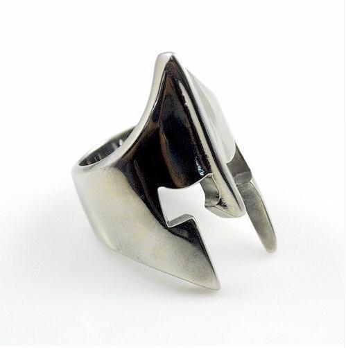 Stainless Steel Spartan Ring Silver / 10 Rings