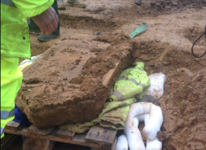 Rare Tombstone Discovered in England