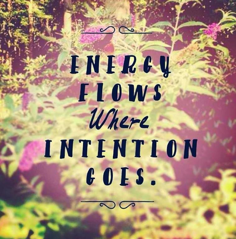 It’s All About Intention