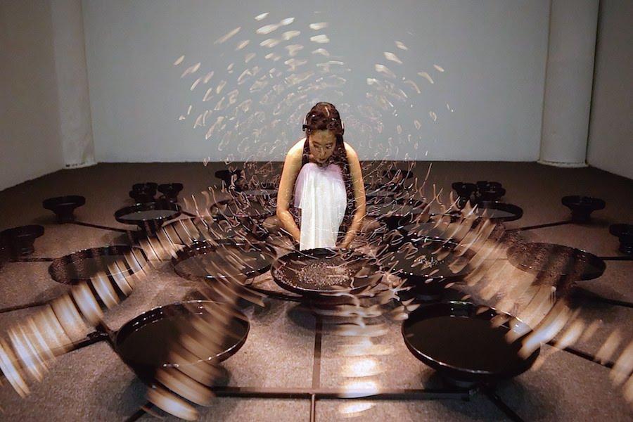 Artist Manipulates Water With Her Own Brainwaves Showing The Incredible Power Of Human Emotion