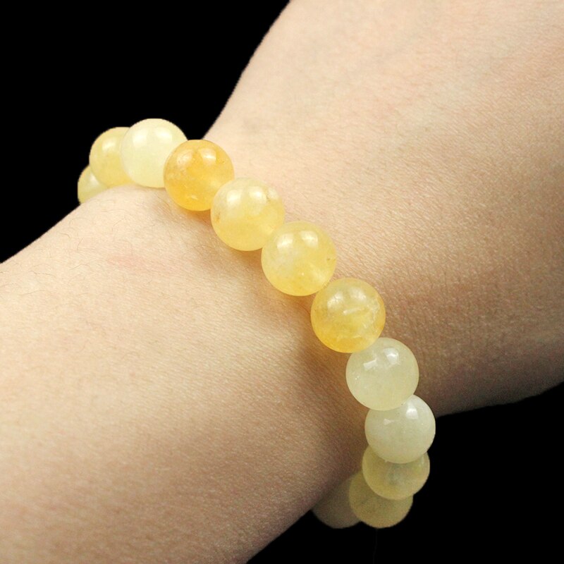 Revitalizing Sunbeam Yellow Jade Bracelet