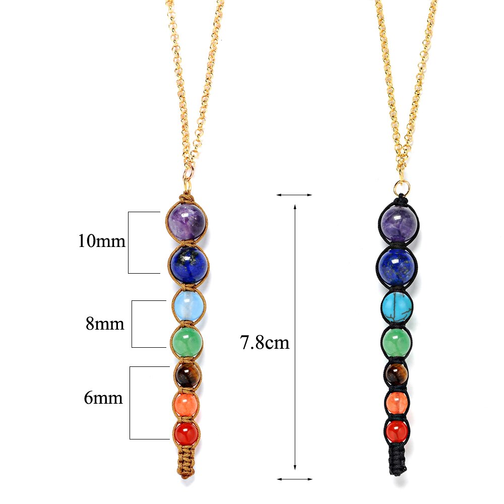 Balancing Chakra Drop Necklace