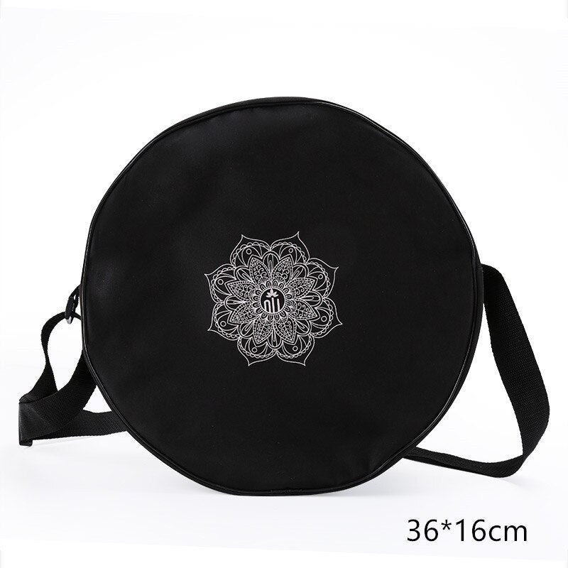 Mandala Flower Wheel Bag