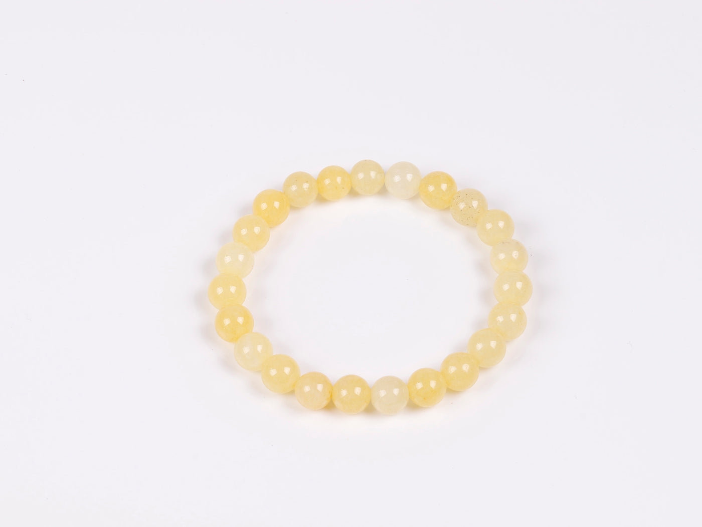 Revitalizing Sunbeam Yellow Jade Bracelet