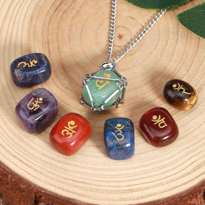 Gemstone Third Eye Chakra Necklace