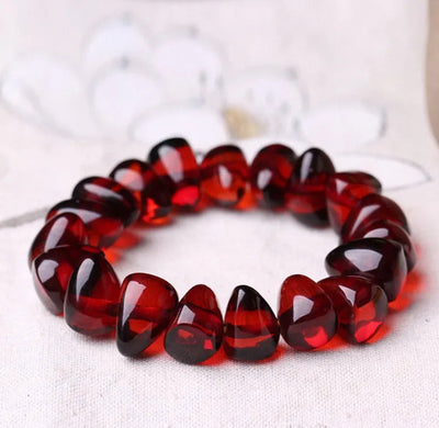 Baltic Red Amber Bracelet