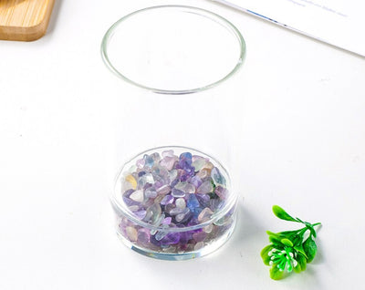 Crystal Gravel Aura Energy Glass