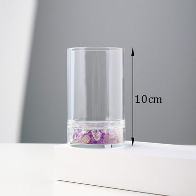 Crystal Gravel Aura Energy Glass