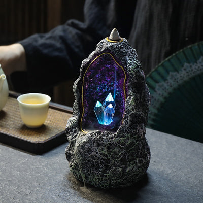 Dreamy Crystal Cave Candle Holder