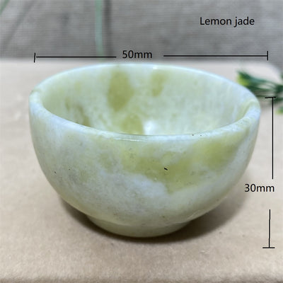 Prosperity Jade Crystal Bowl