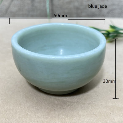 Prosperity Jade Crystal Bowl