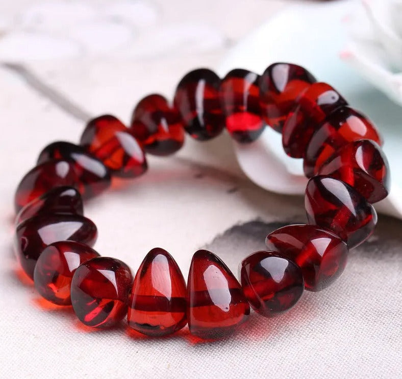 Baltic Red Amber Bracelet