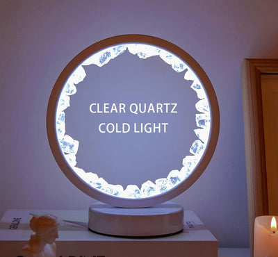 Circle Cluster Quartz Lamp