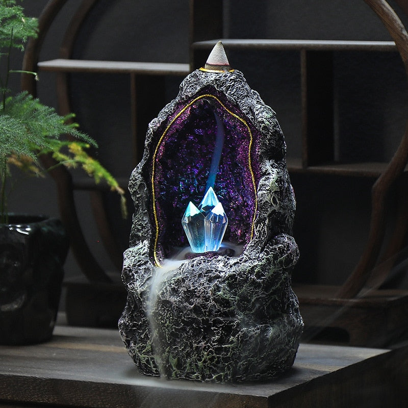 Dreamy Crystal Cave Candle Holder
