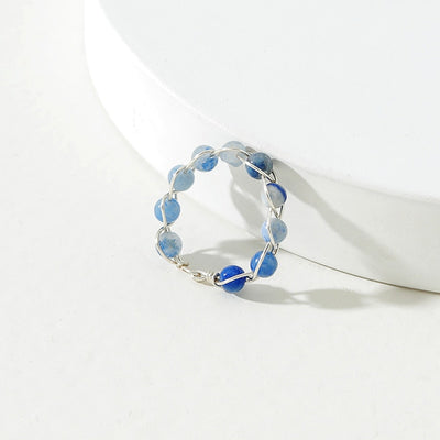 Natural Healing Beads Ring