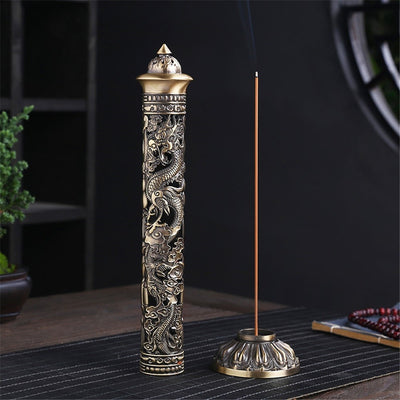 Dragon Metal Incense Holder