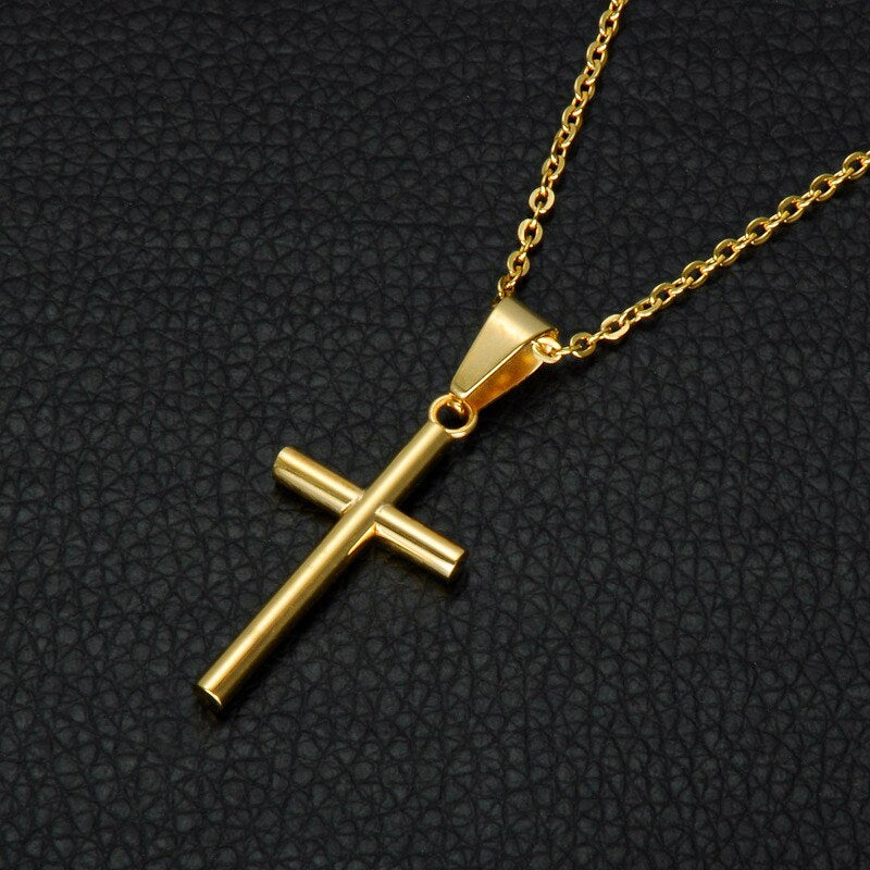 Liberty and Faith Cross Necklace