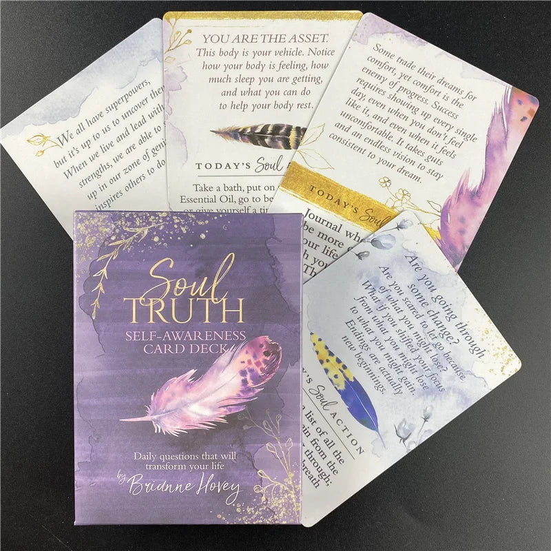 Soul Truth Self-Awareness Card Deck – Project Yourself