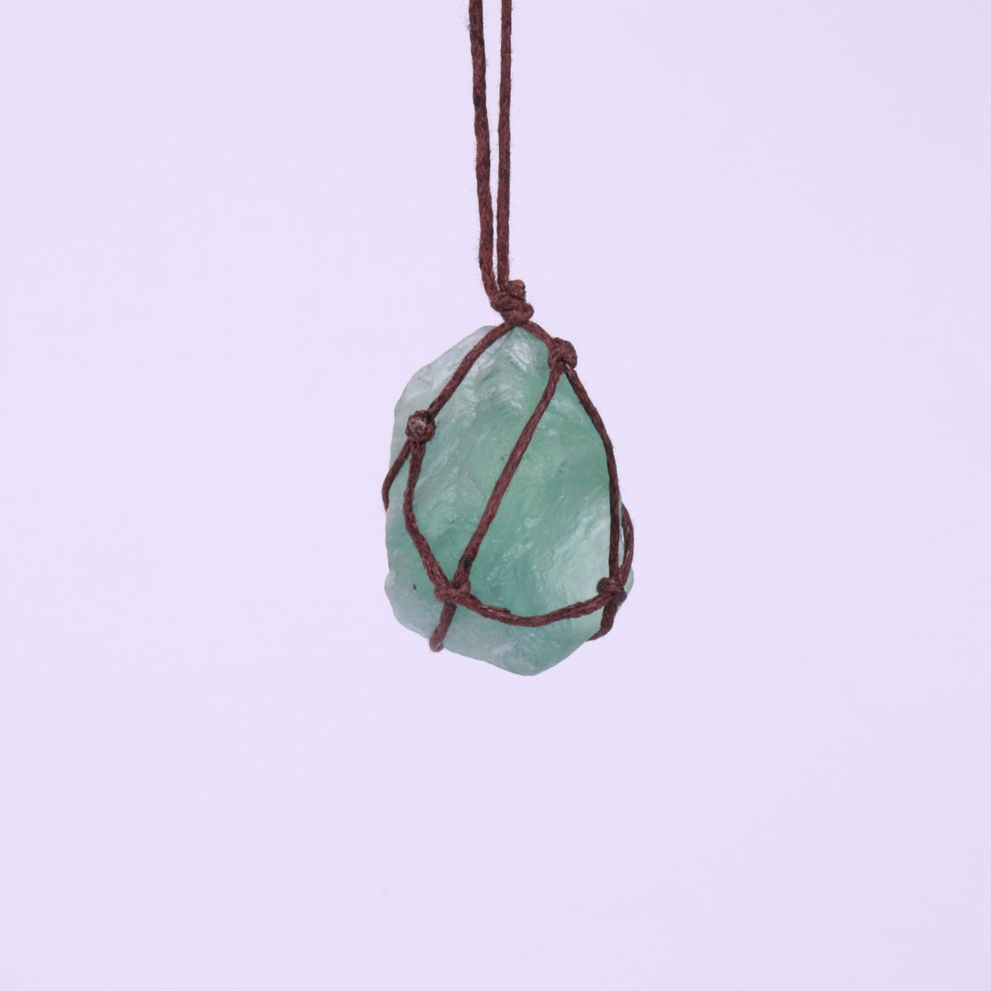 Gemstone Monthly - Dream Crystal Green Fluorite Rope Necklace