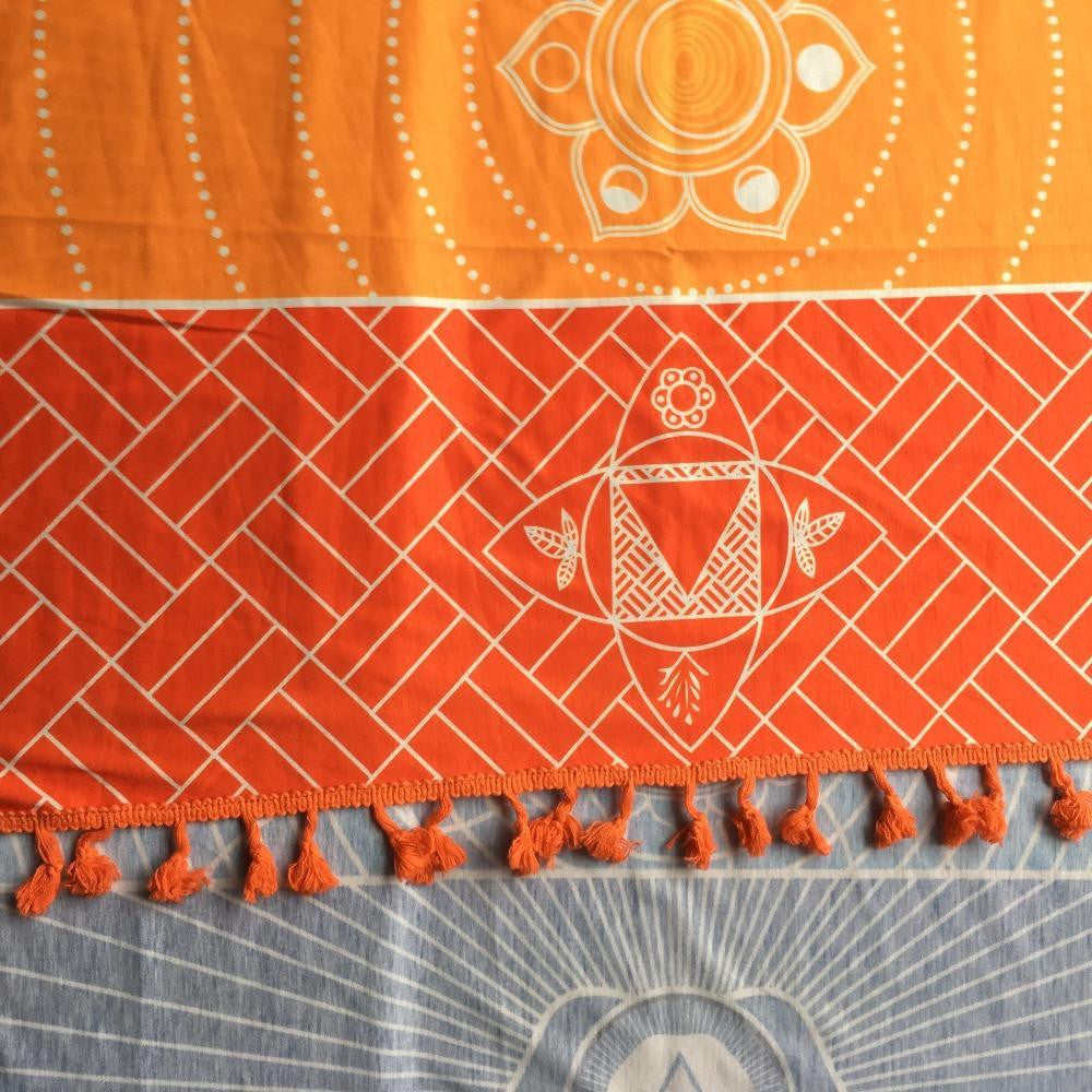 7 Chakra Tapestry Meditation Runner Tapestry