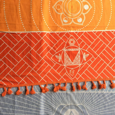 7 Chakra Tapestry Meditation Runner Tapestry