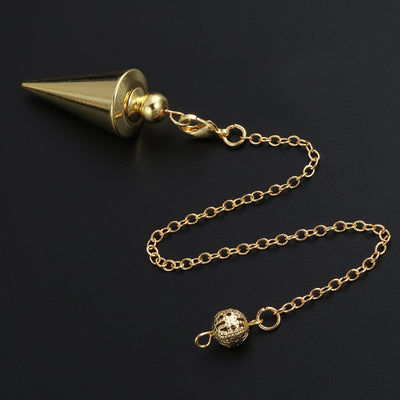 Divination Copper Dowsing Pendulum