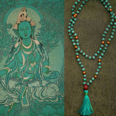Tara Mala Long Tassel Necklace
