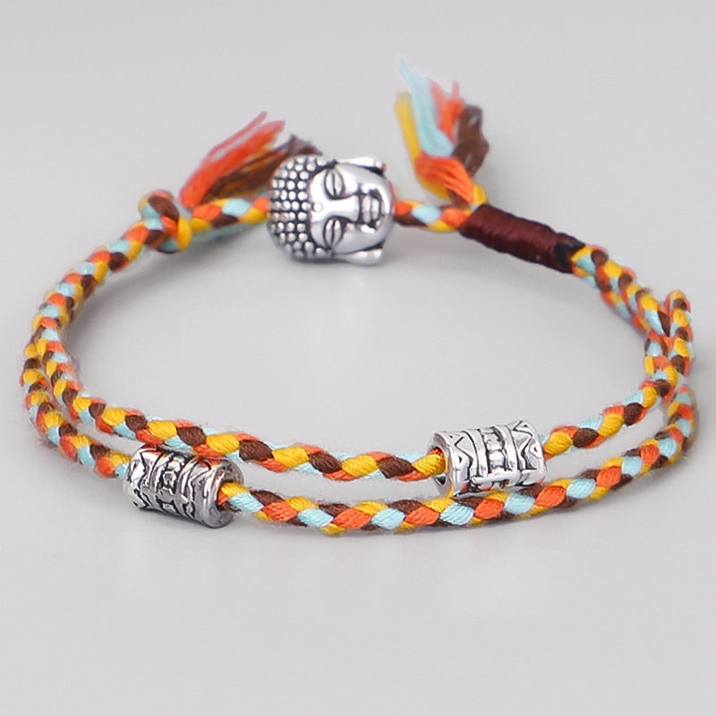 Handmade Tibetan Cord Lucky Bracelet – Project Yourself