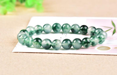 Tranquil Forest Moss Agate Bracelet