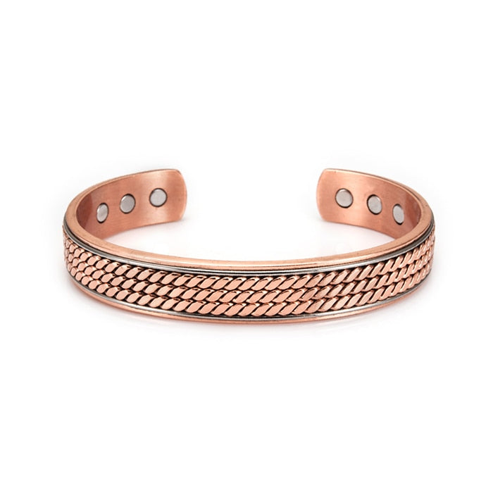 Twisted Pure Copper Bracelets
