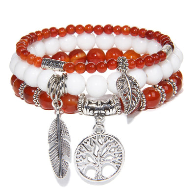 Ice and Fire Victory Bracelet Trio