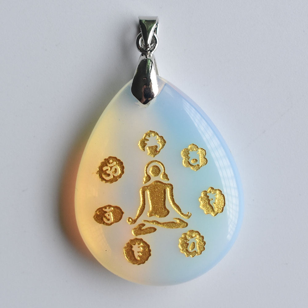 7 Chakra Meditating Necklace Kit