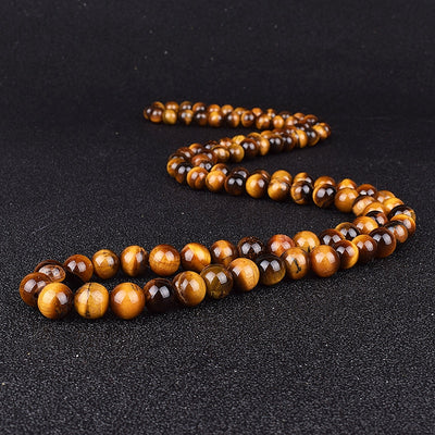 Tiger Eye Stone Beads Necklaces