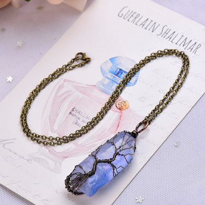 Spirit of Galatea Aquamarine Necklace