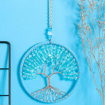 Tree of Life Crystal Wall Hanger